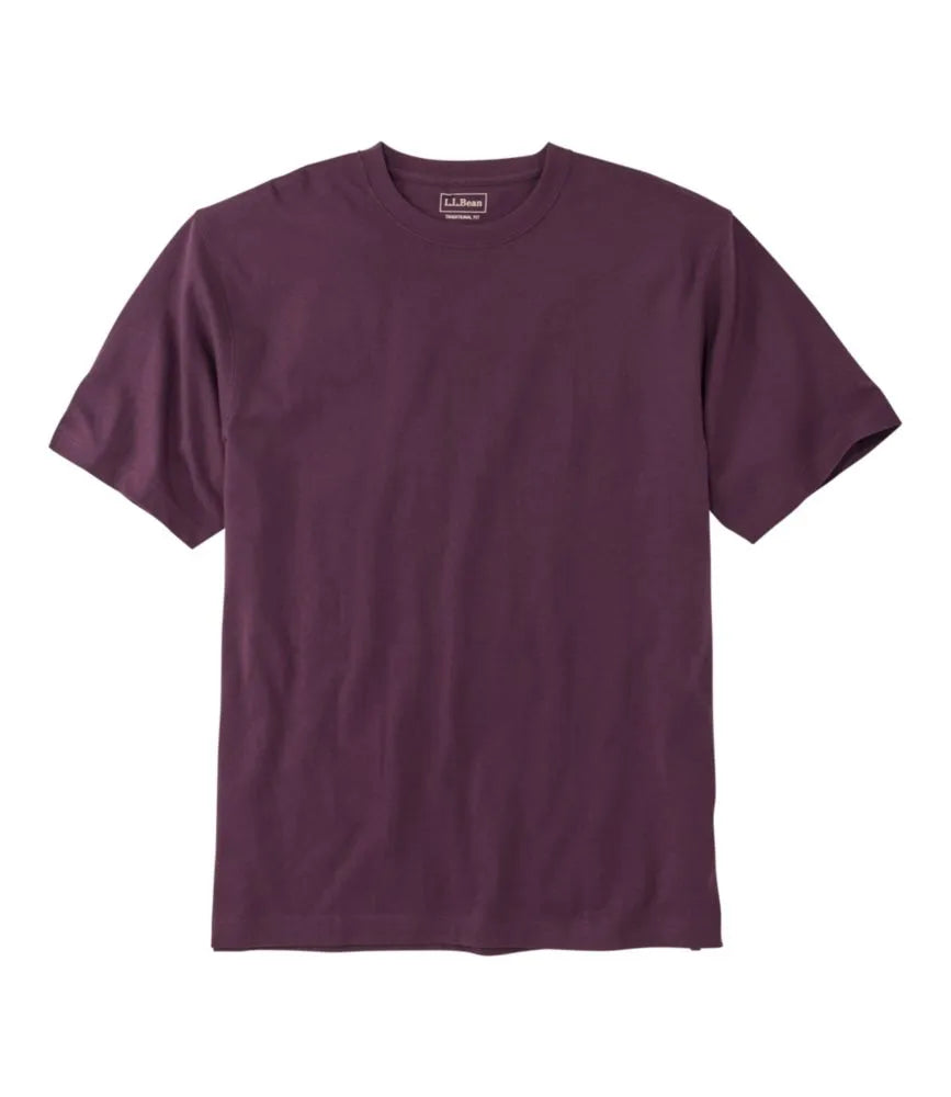 Men's Carefree Unshrinkable Tee, Traditional Fit Short-Sleeve