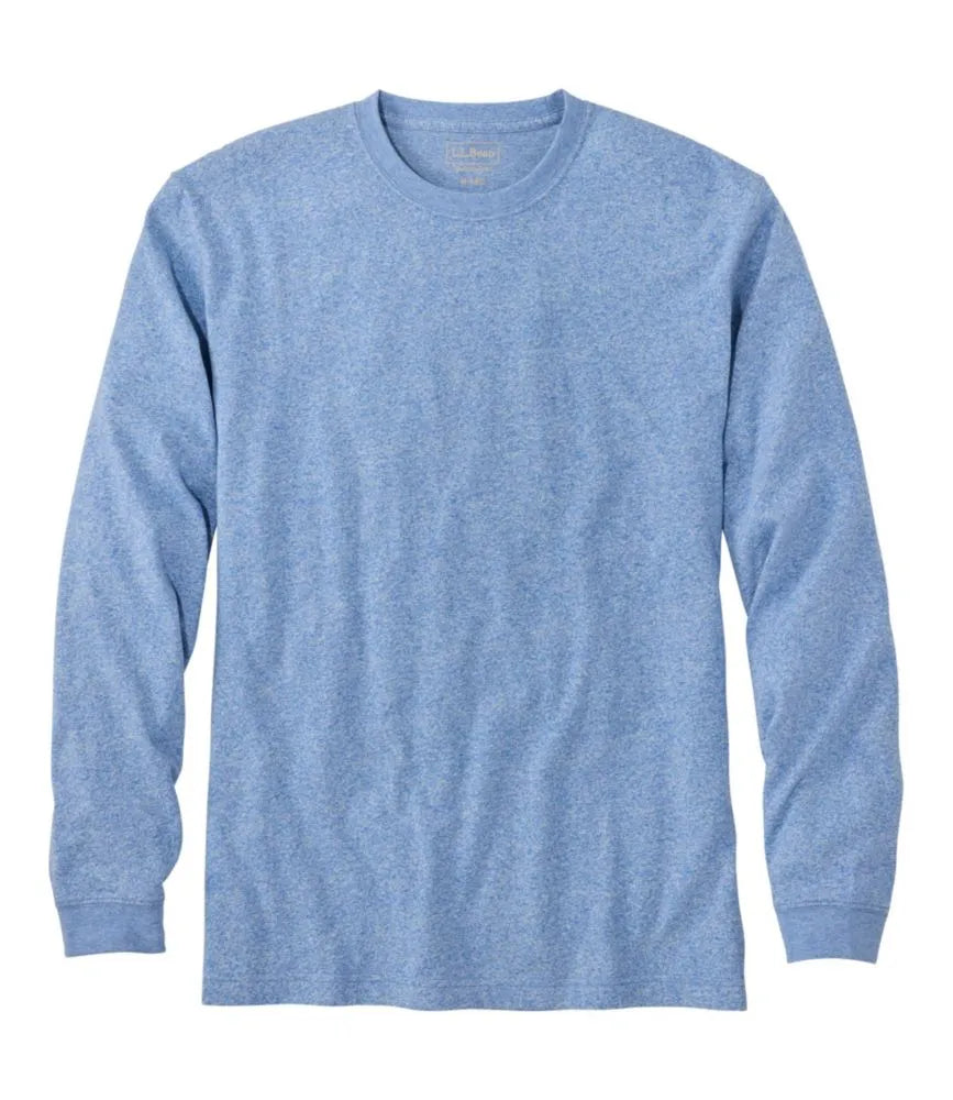 Men's Carefree Unshrinkable Tee, Traditional Fit, Long-Sleeve