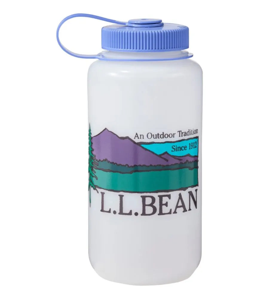 Nalgene Ultralite Wide Mouth Water Bottle with L.L.Bean Print, 32 oz.