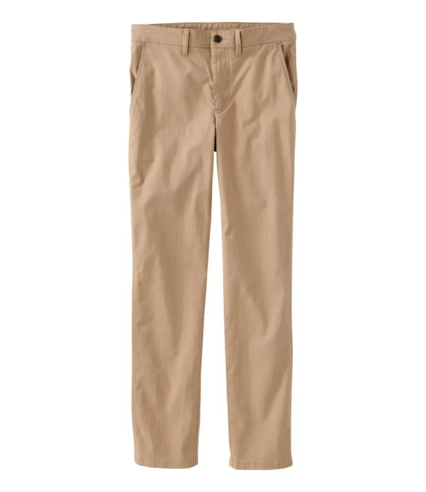 Men's Sunwashed Khaki Pants, Slim Fit