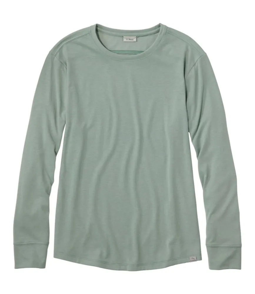 Women's Mountainside Crewneck Tee, Long-Sleeve
