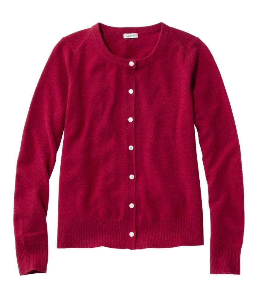 Women's Classic Cashmere Sweater, Button-Front Cardigan