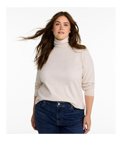 Women's L.L.Bean Interlock Turtleneck, Long-Sleeve
