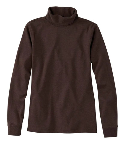 Women's L.L.Bean Interlock Turtleneck, Long-Sleeve