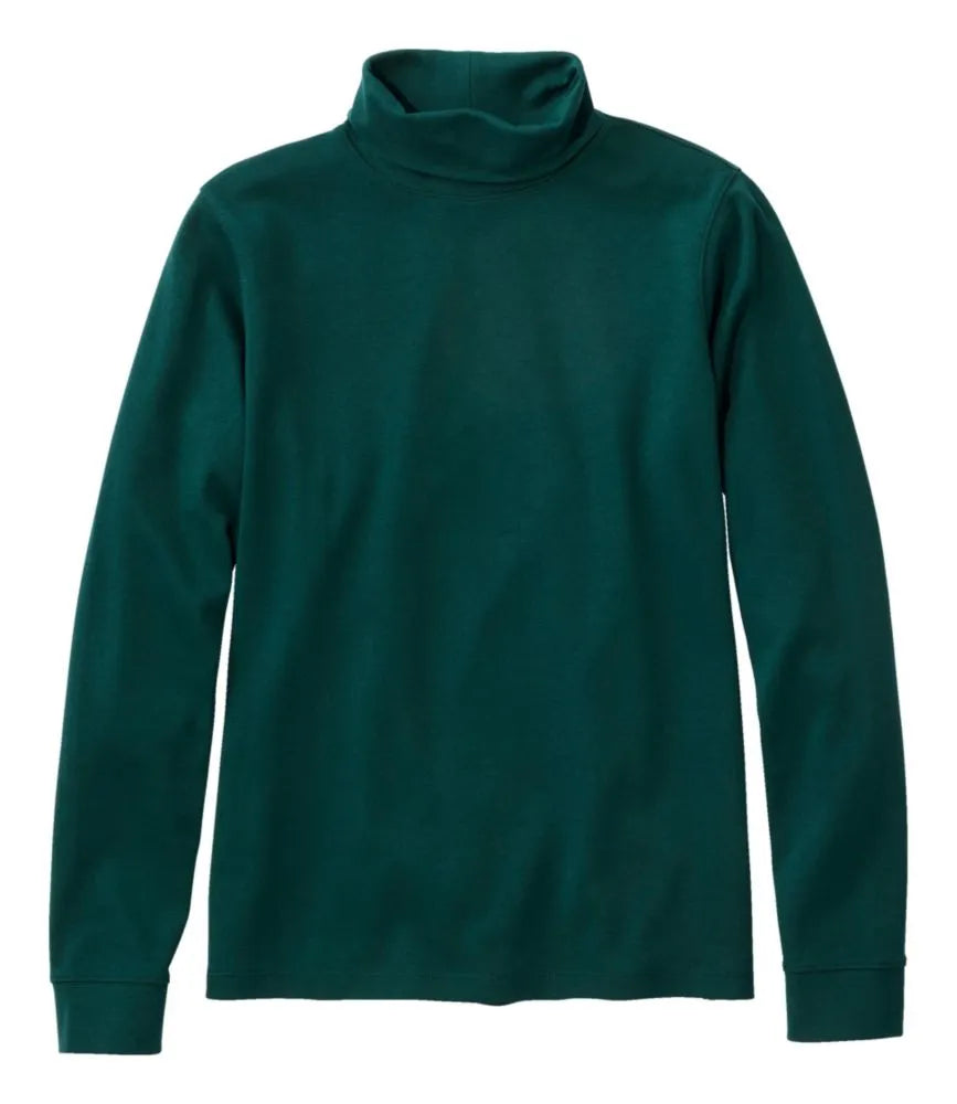 Women's L.L.Bean Interlock Turtleneck, Long-Sleeve