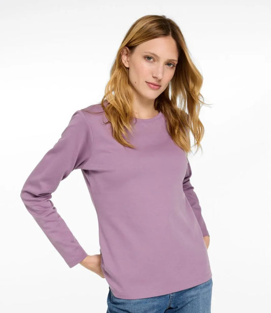 Women's L.L.Bean Tee, Long-Sleeve Crewneck
