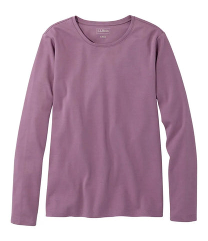 Women's L.L.Bean Tee, Long-Sleeve Crewneck