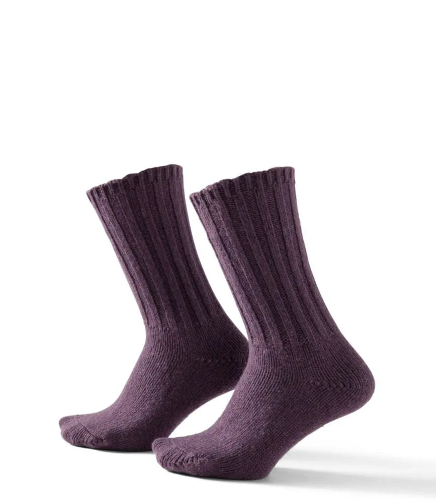 Adults' Merino Wool Ragg Socks, 10" 2-Pack