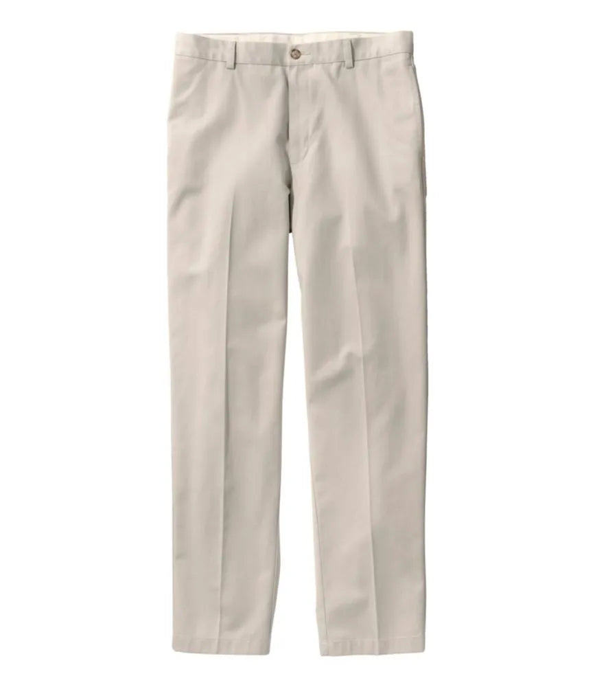 Men's Wrinkle-Free Double L® Chinos, Classic Fit, Plain Front