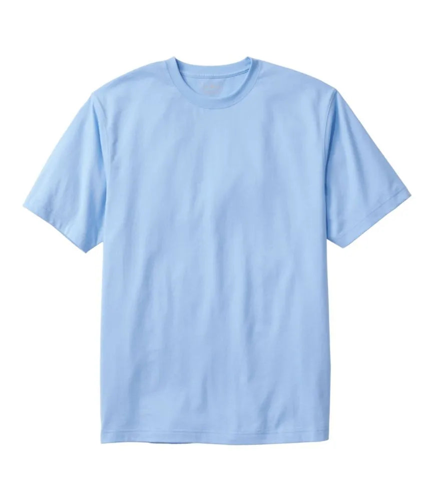 Men's Carefree Unshrinkable Tee, Traditional Fit Short-Sleeve