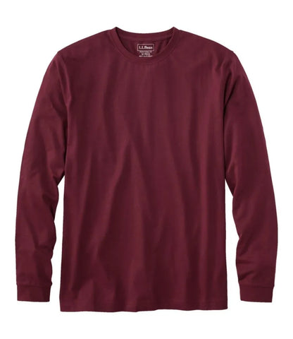 Men's Carefree Unshrinkable Tee, Traditional Fit, Long-Sleeve