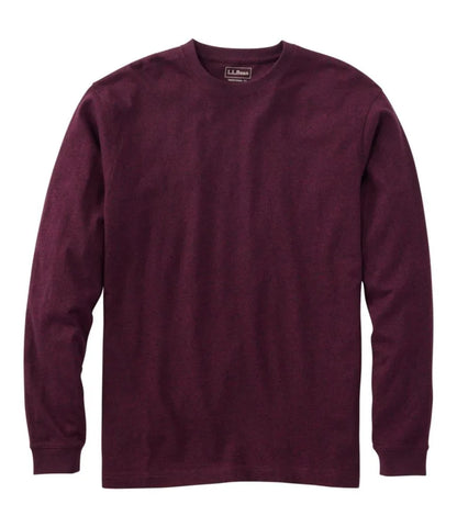 Men's Carefree Unshrinkable Tee, Traditional Fit, Long-Sleeve