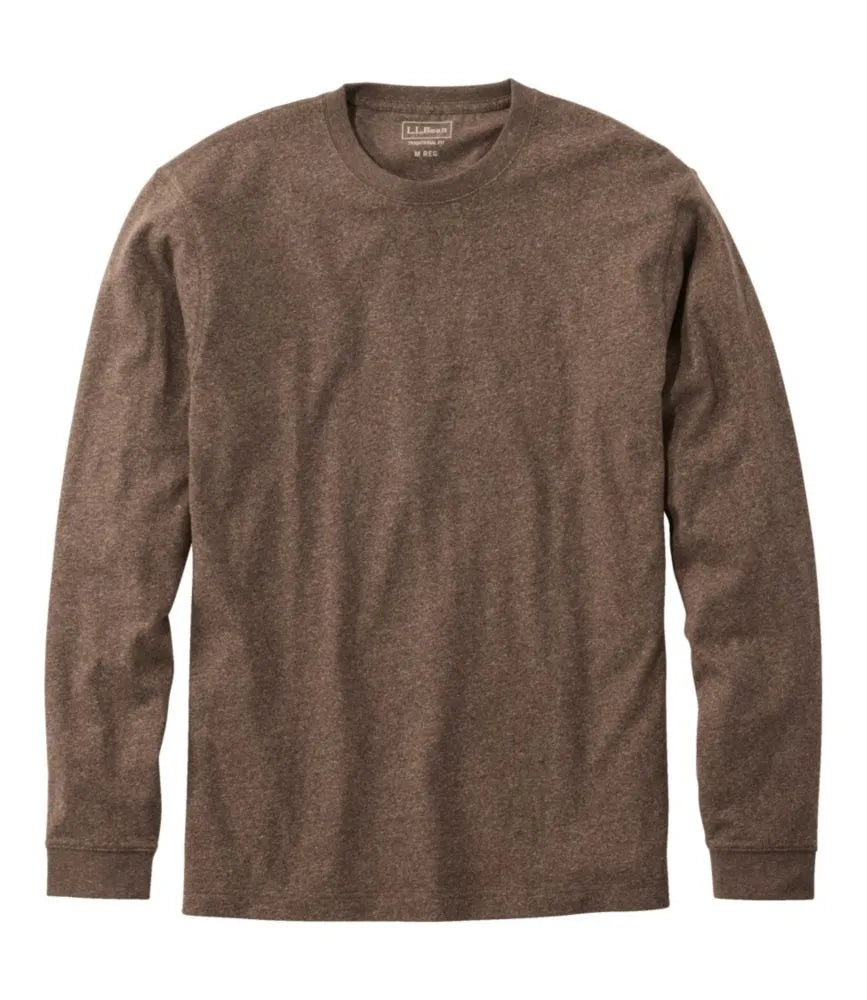 Men's Carefree Unshrinkable Tee, Traditional Fit, Long-Sleeve