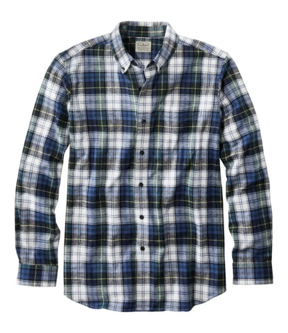 Men's Scotch Plaid Flannel Shirt, Traditional Fit