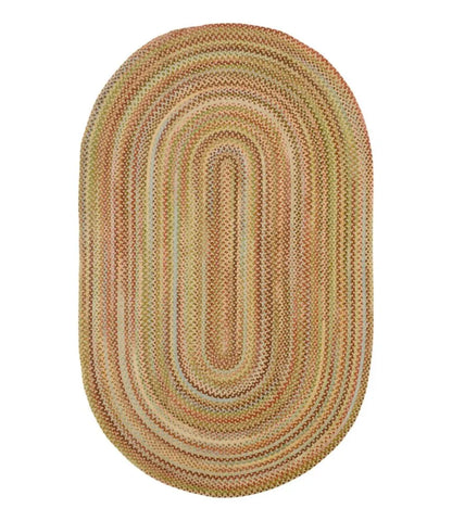L.L.Bean Braided Wool Rug, Oval