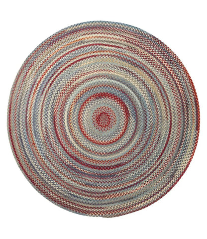 L.L.Bean Braided Wool Rug, 6' Diam.