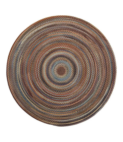 L.L.Bean Braided Wool Rug, 6' Diam.