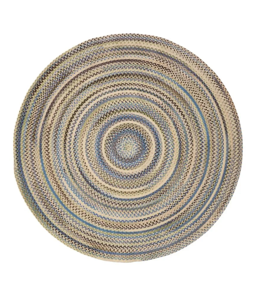 L.L.Bean Braided Wool Rug, 6' Diam.