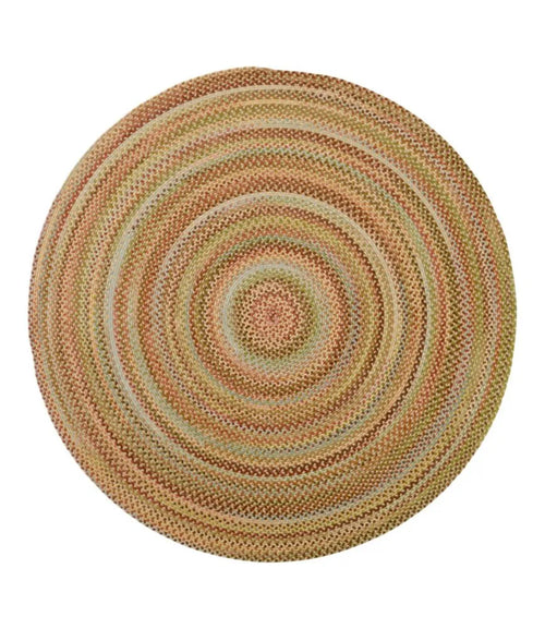 L.L.Bean Braided Wool Rug, 6' Diam.