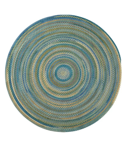 L.L.Bean Braided Wool Rug, 6' Diam.