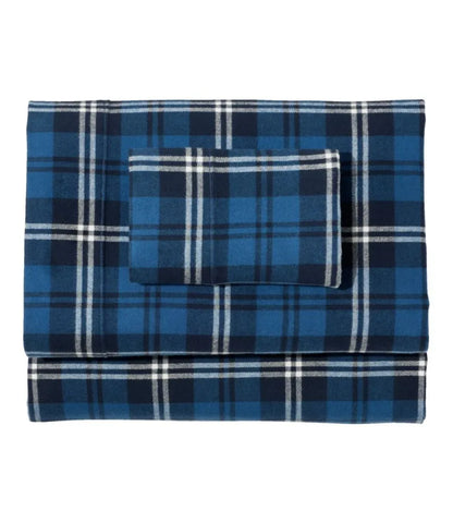 Heritage Chamois Flannel Sheet Collection, Plaid