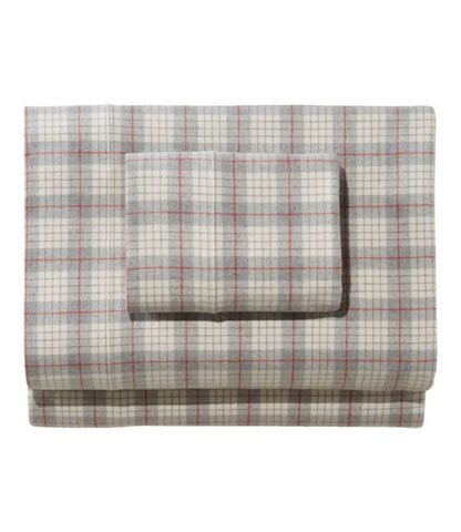 Heritage Chamois Flannel Sheet Collection, Plaid