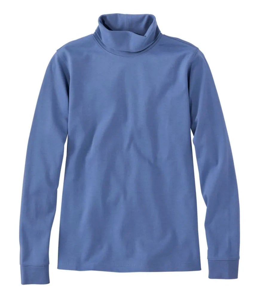 Women's L.L.Bean Interlock Turtleneck, Long-Sleeve