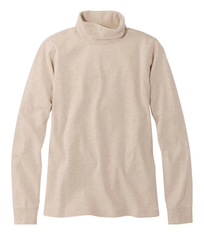 Women's L.L.Bean Interlock Turtleneck, Long-Sleeve