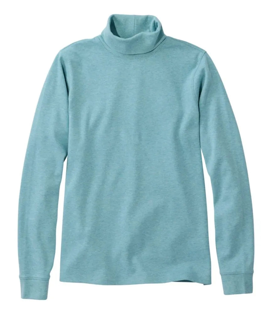 Women's L.L.Bean Interlock Turtleneck, Long-Sleeve