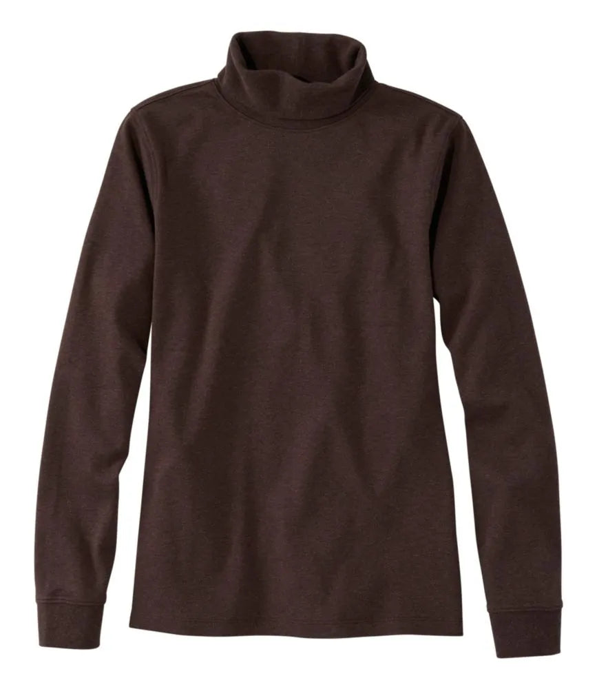 Women's L.L.Bean Interlock Turtleneck, Long-Sleeve
