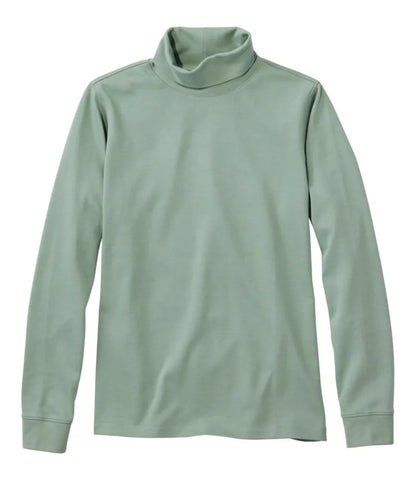 Women's L.L.Bean Interlock Turtleneck, Long-Sleeve