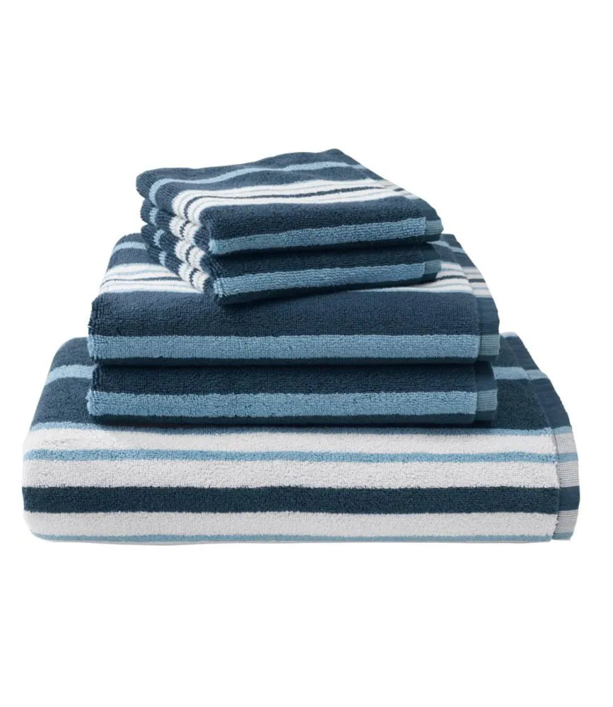 Premium Cotton Towel Set, Stripe