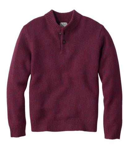 Men's L.L.Bean Classic Ragg Wool Sweater, Henley