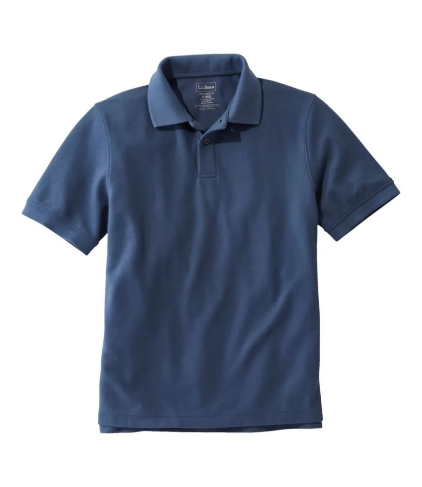 Men's Premium Double L® Polo, Banded Short-Sleeve Without Pocket