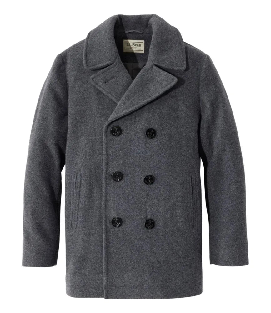 Men's L.L.Bean Wool Peacoat