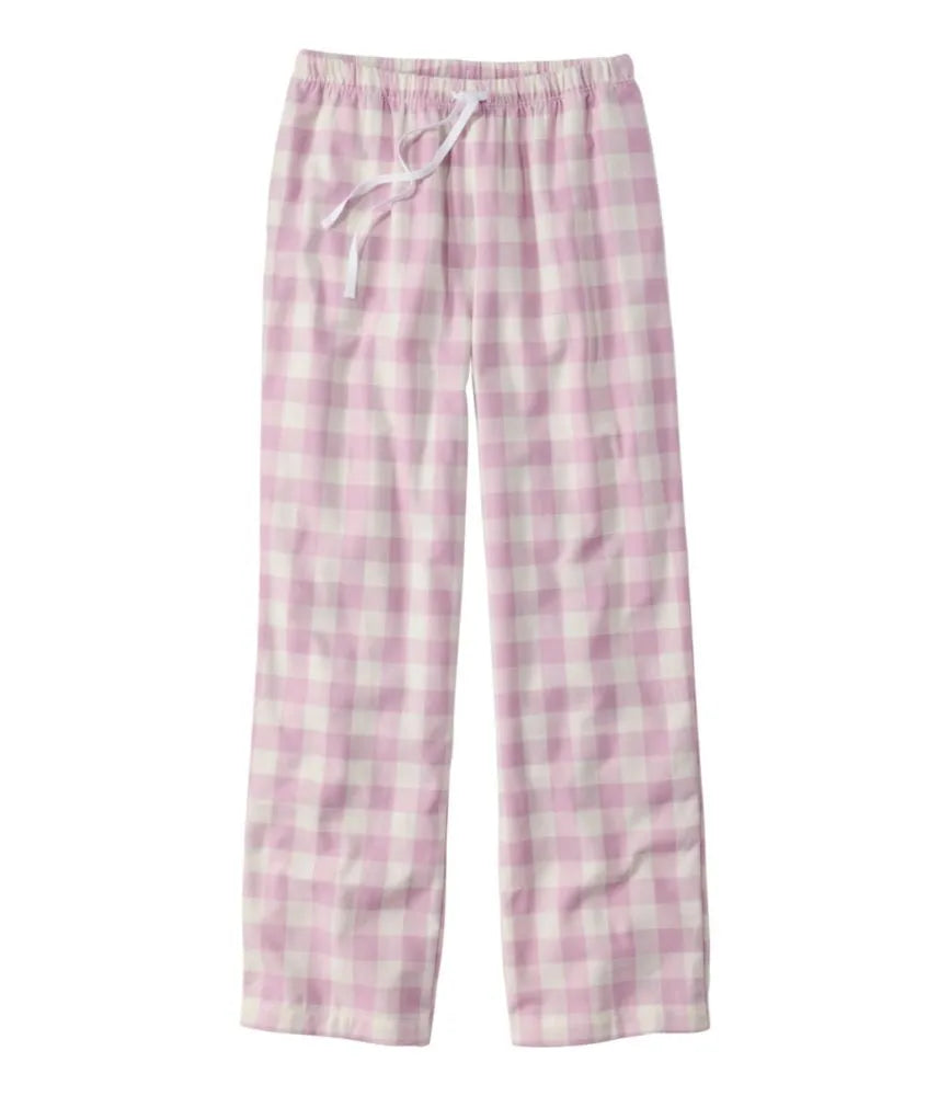 Women's L.L.Bean Flannel Sleep Pants, Plaid