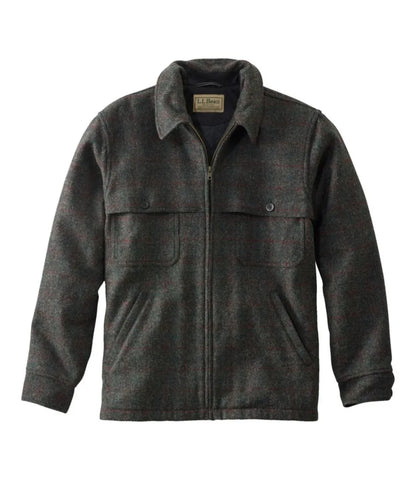 Men's Maine Guide Zip-Front Jac-Shirt with PrimaLoft, Plaid