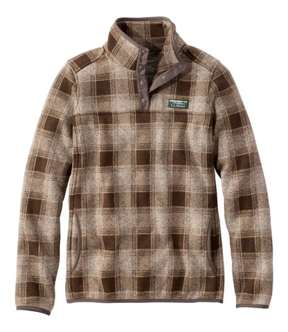 Women's L.L.Bean Sweater Fleece Pullover, Print