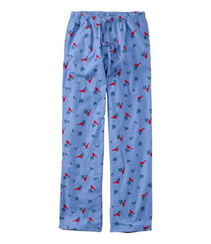 Women's L.L.Bean Flannel Sleep Pants, Print
