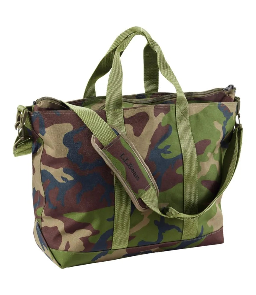 Zip Hunter's Tote Bag With Strap, Camo
