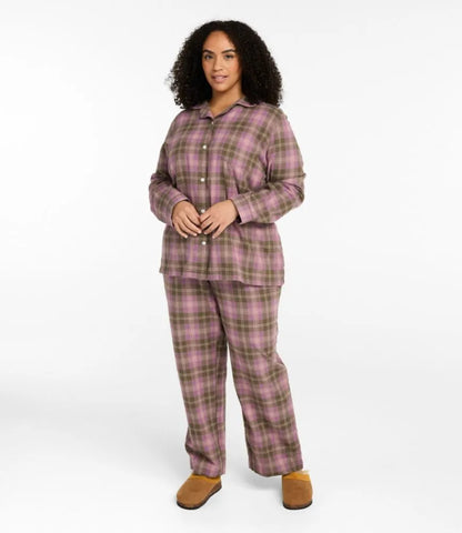 Women's Scotch Plaid Flannel Pajamas