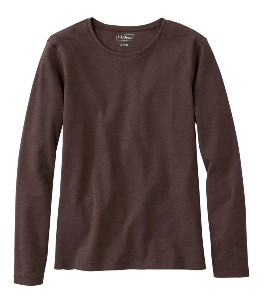 Women's L.L.Bean Tee, Long-Sleeve Crewneck