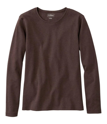 Women's L.L.Bean Tee, Long-Sleeve Crewneck