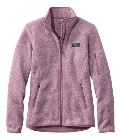 Women's L.L.Bean Sweater Fleece Full-Zip Jacket