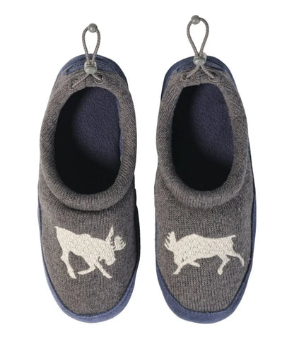 Kids' Sweater Fleece Slippers, Motif