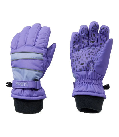 Kids' Wintry Mix Waterproof Gloves