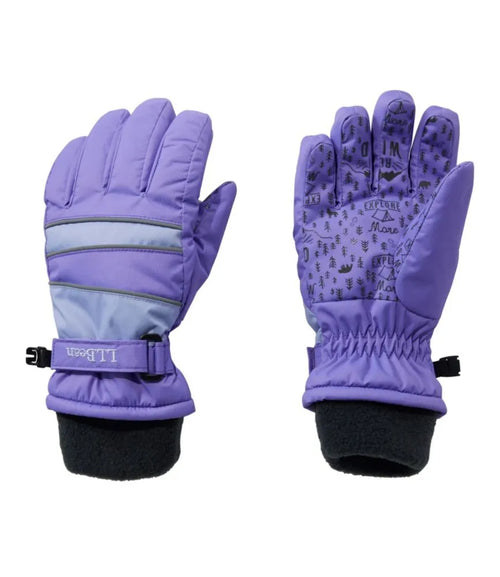Kids' Wintry Mix Waterproof Gloves