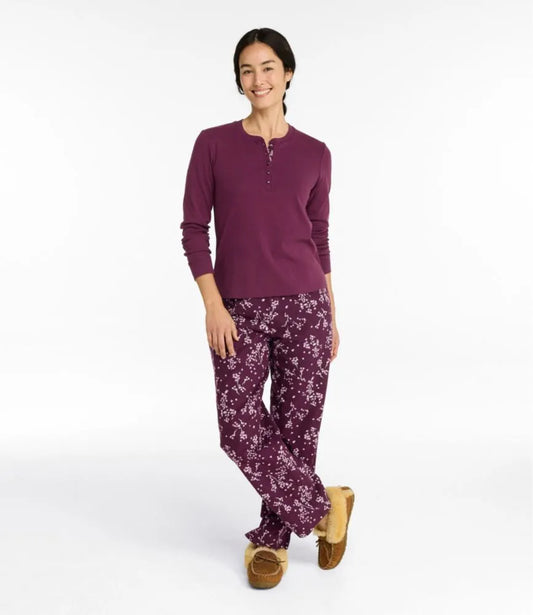 Women's Cozy PJ Set, Print