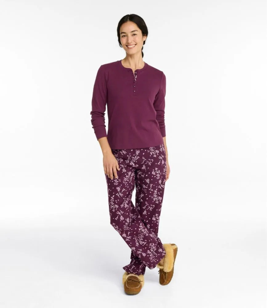 Women's Cozy PJ Set, Print