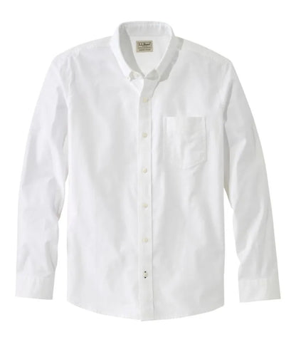 Men's Comfort Stretch® Oxford Shirt, Slightly Fitted Untucked Fit